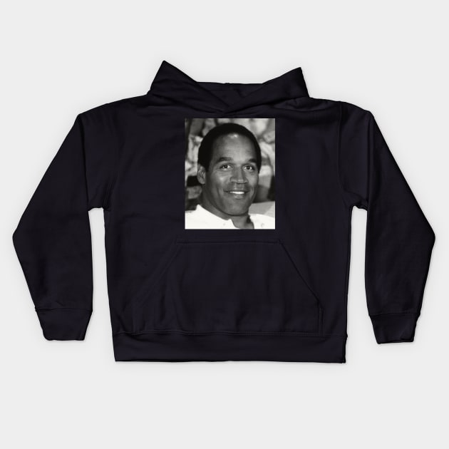 O.J. Simpson Kids Hoodie by chelinbroga